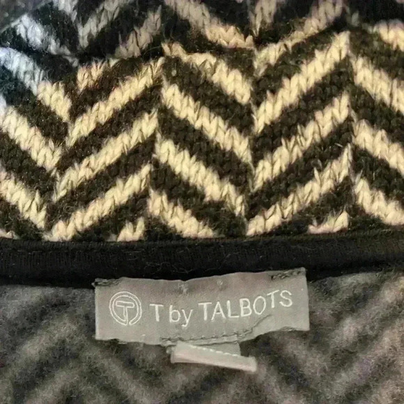T by Talbots Black and White Jacket Size S - Picture 3 of 3